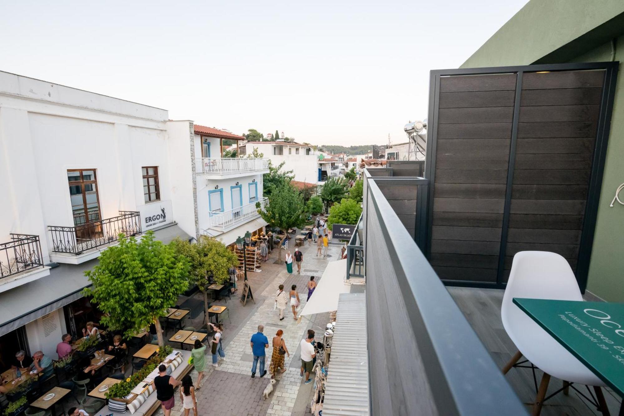 Ocean 11 Hotel Skiathos Town Bagian luar foto